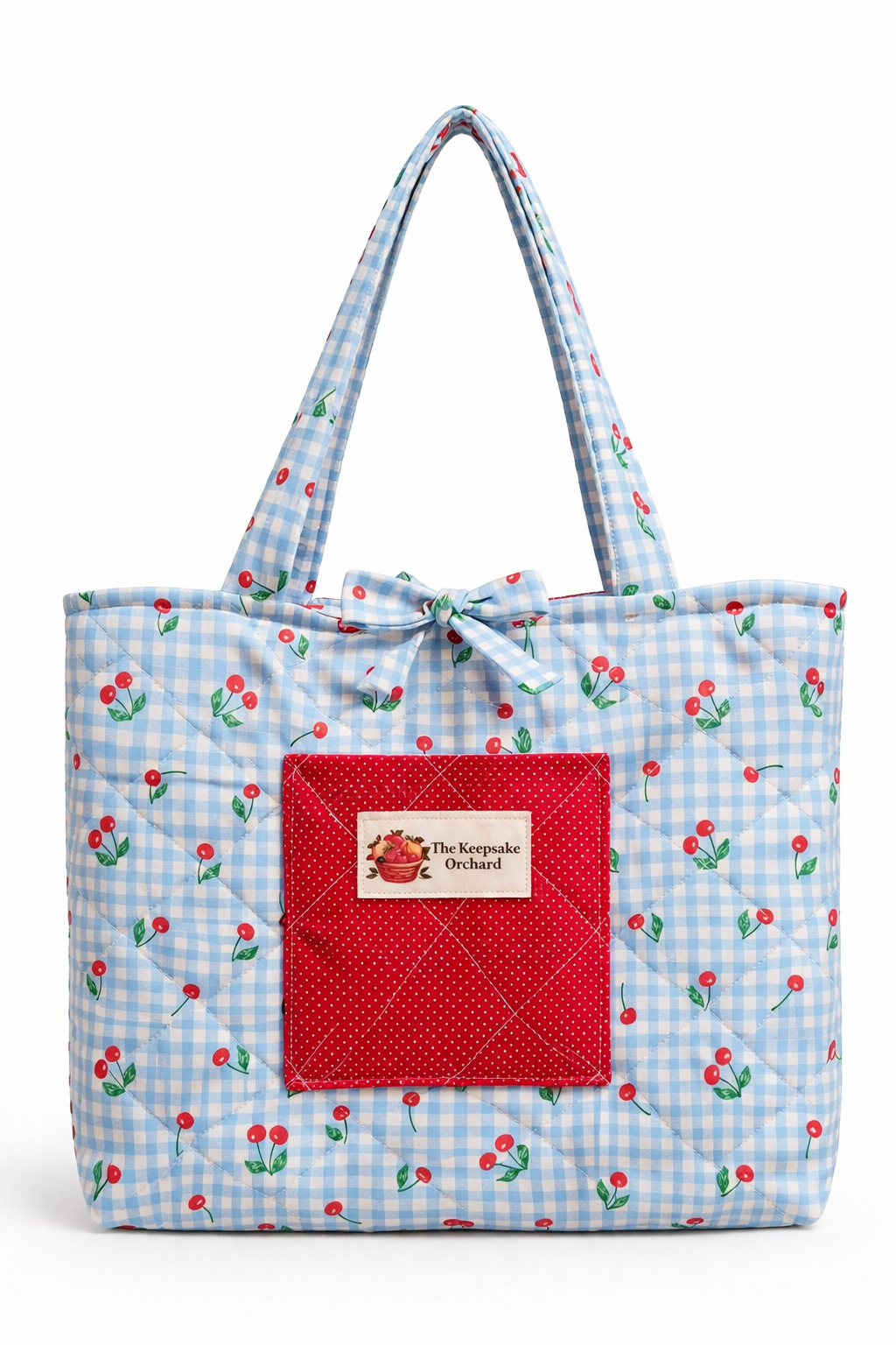 Orchard Market Tote Collection | Handmade Quilted Tote Bags