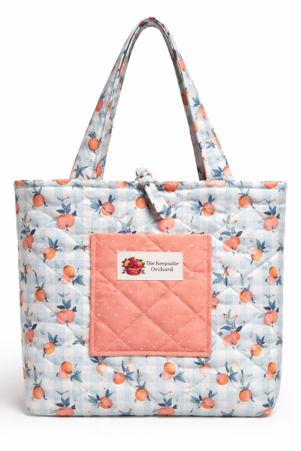 Orchard Market Tote Collection | Handmade Quilted Tote Bags