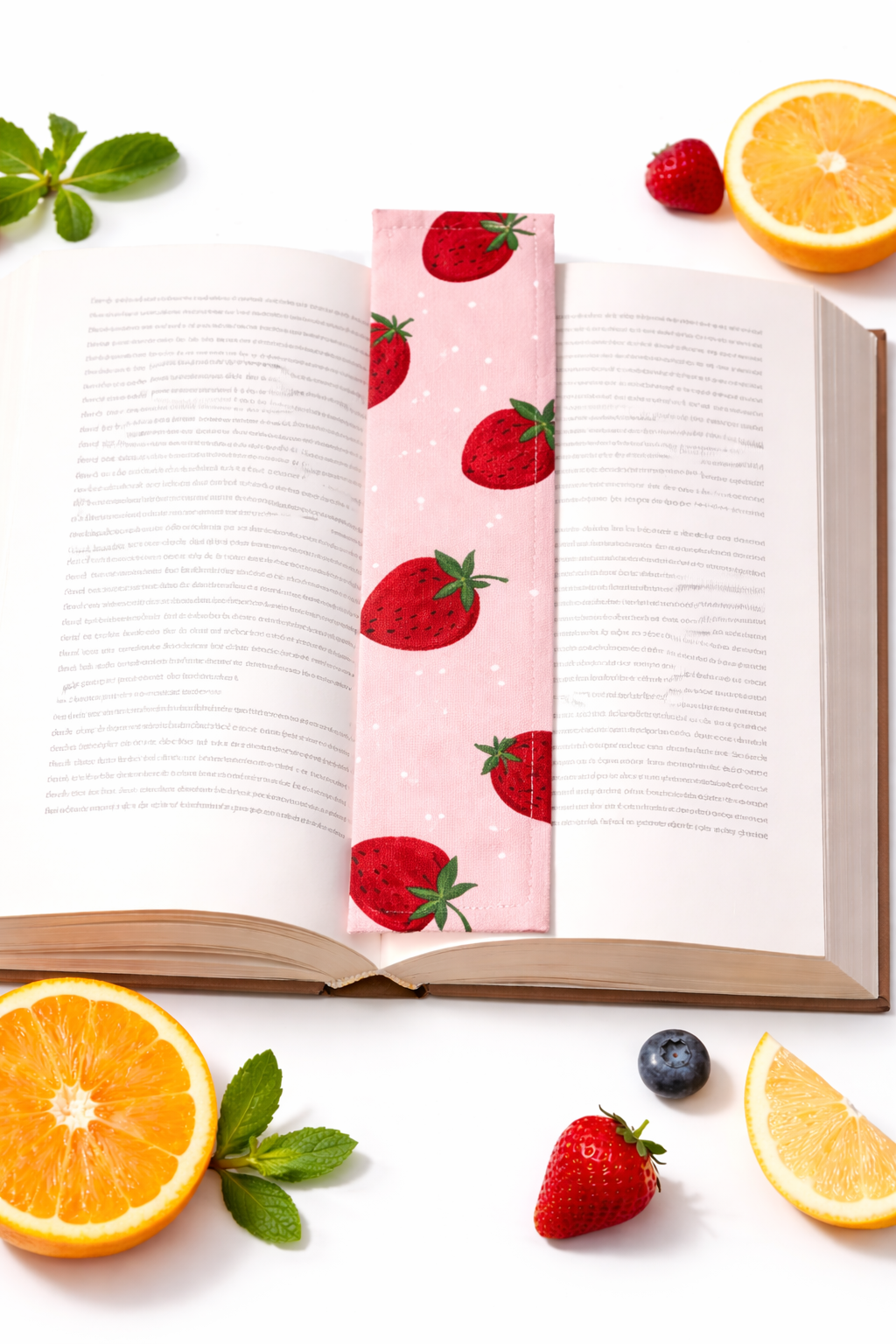 Orchard Simple Bookmark Collection | Handmade Fabric Bookmarks