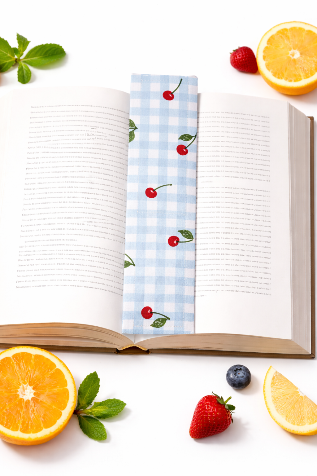 Orchard Simple Bookmark Collection | Handmade Fabric Bookmarks