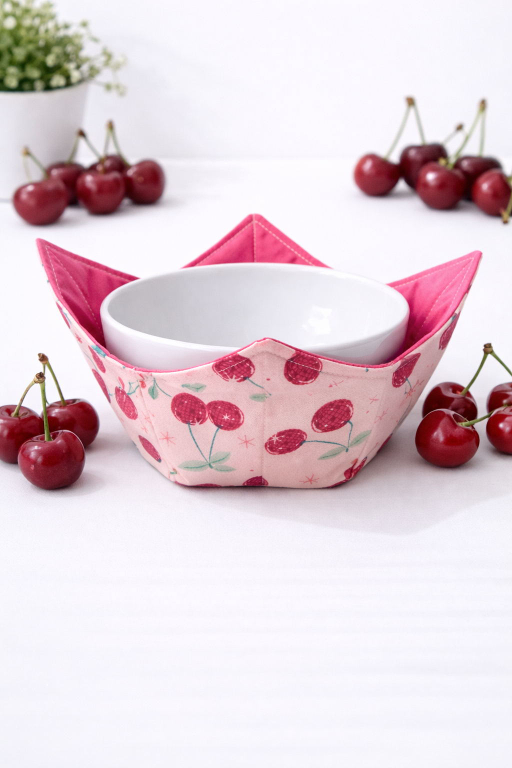 Orchard Bowl Cozies Collection | Handmade Quilted Bowl Cozies