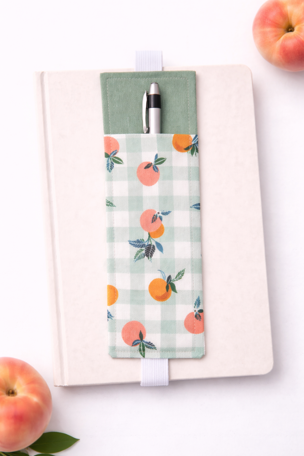 Orchard Book Band & Pen Holder Collection | Handmade Fabric Pen Holders