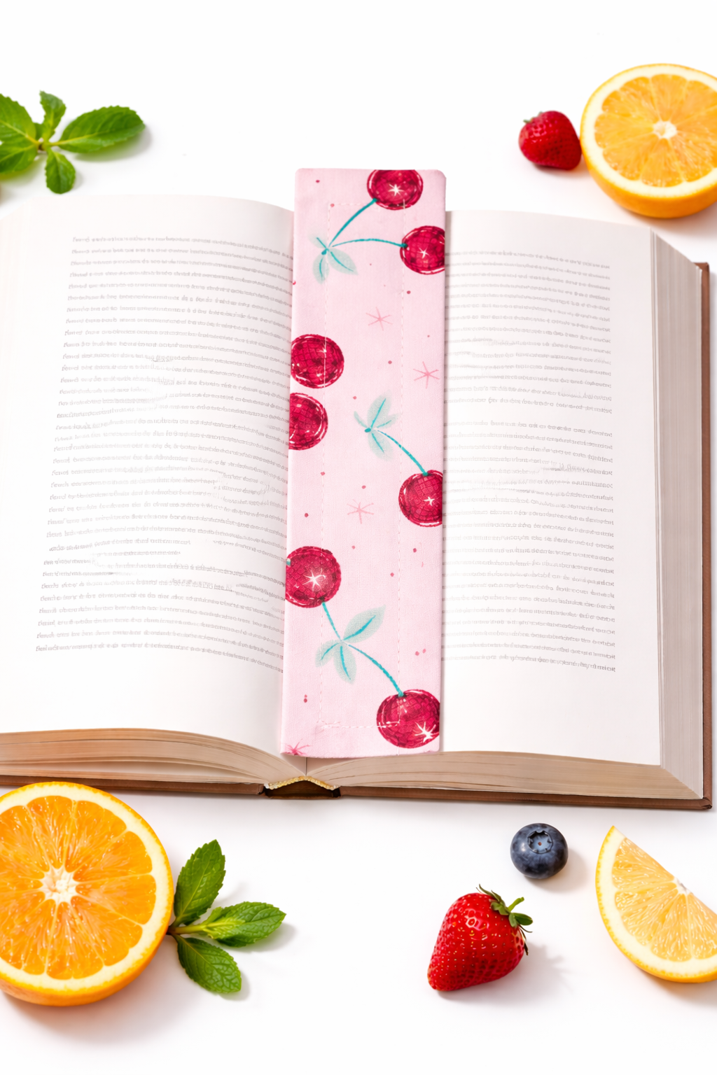 Orchard Simple Bookmark Collection | Handmade Fabric Bookmarks