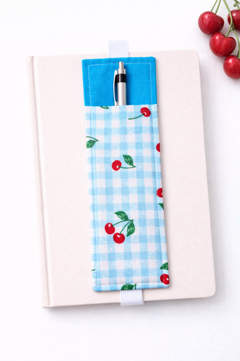 Orchard Book Band & Pen Holder Collection | Handmade Fabric Pen Holders