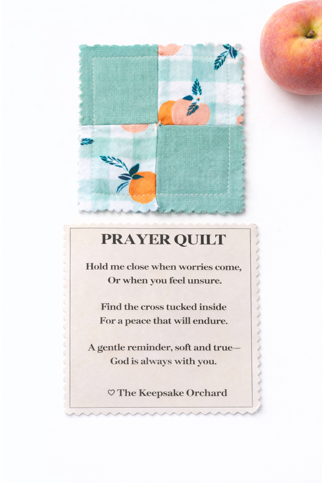 Orchard Pocket Prayer Quilt | 3-Pack Gift Set