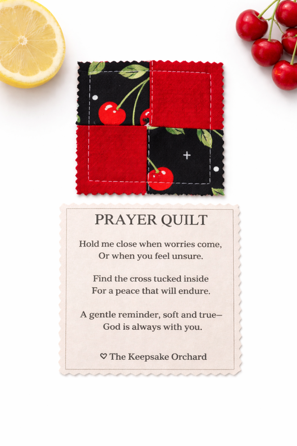 Orchard Pocket Prayer Quilt Collection | Handmade Quilted Prayer Quilts