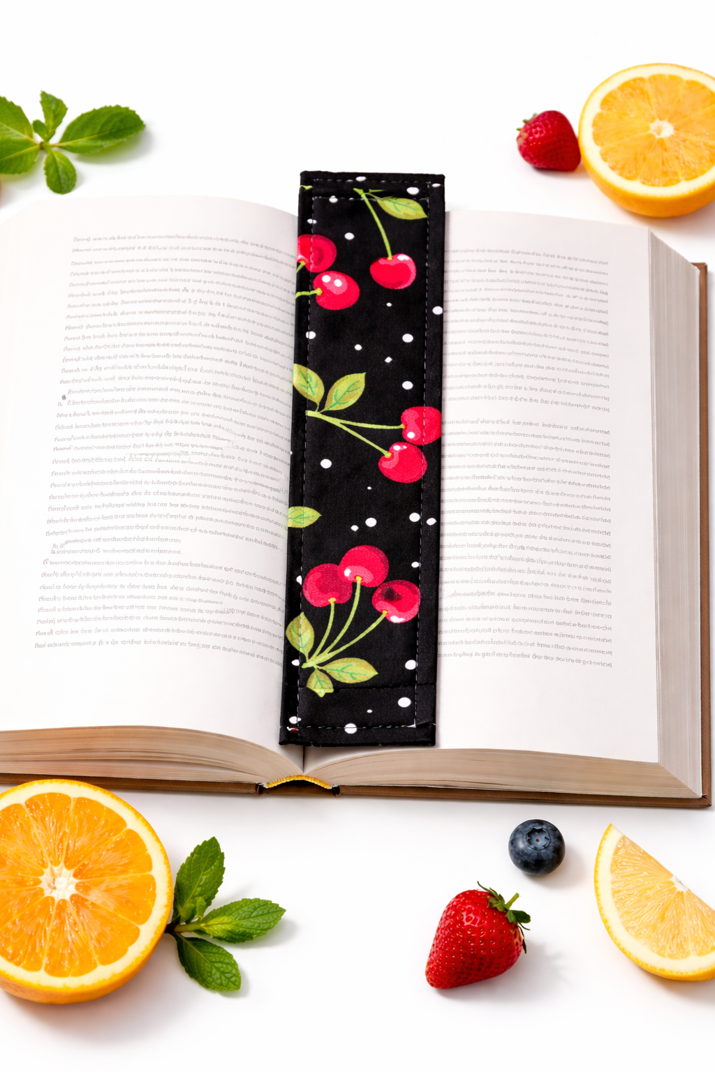 Orchard Simple Bookmark Collection | Handmade Fabric Bookmarks