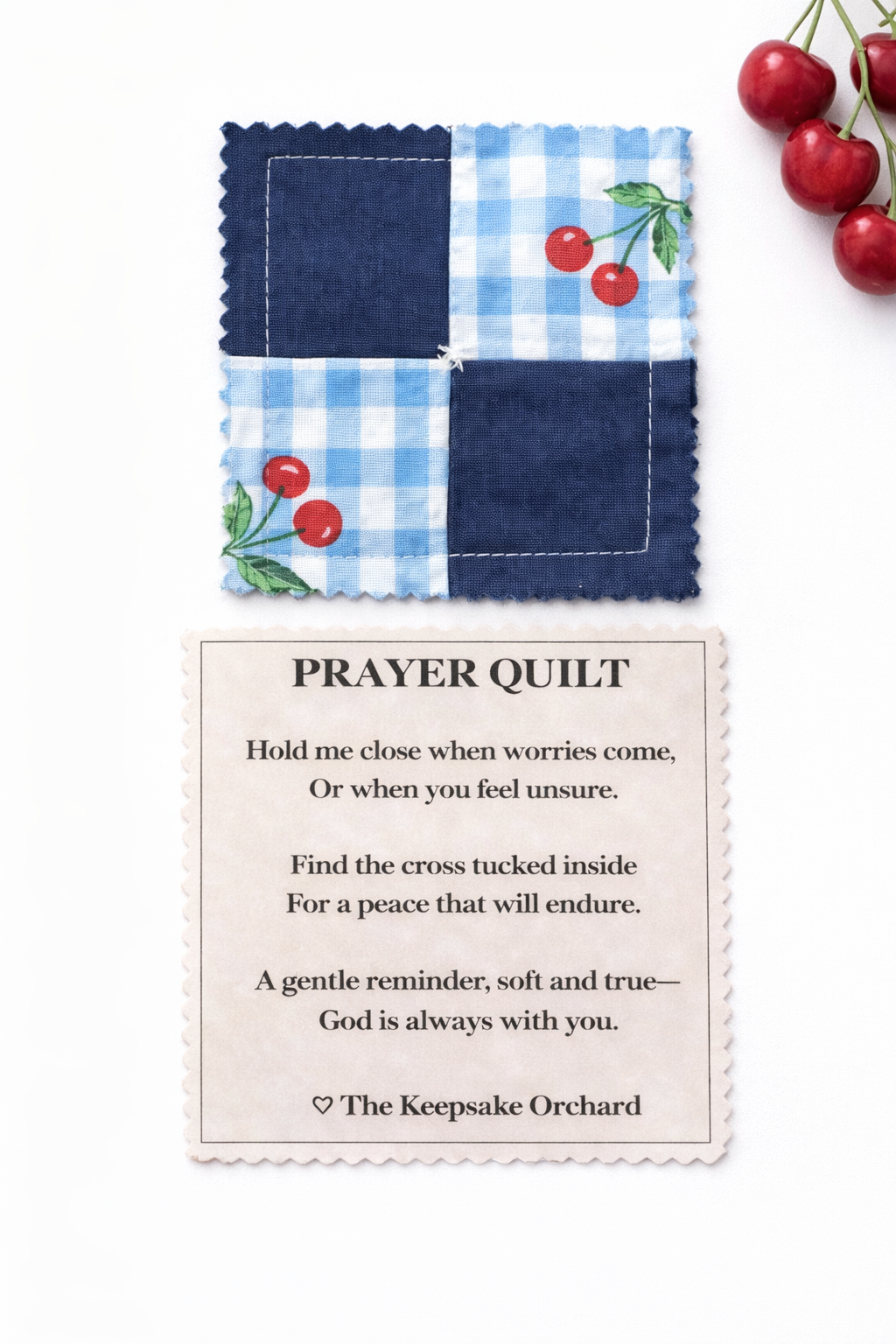 Orchard Pocket Prayer Quilt | 3-Pack Gift Set