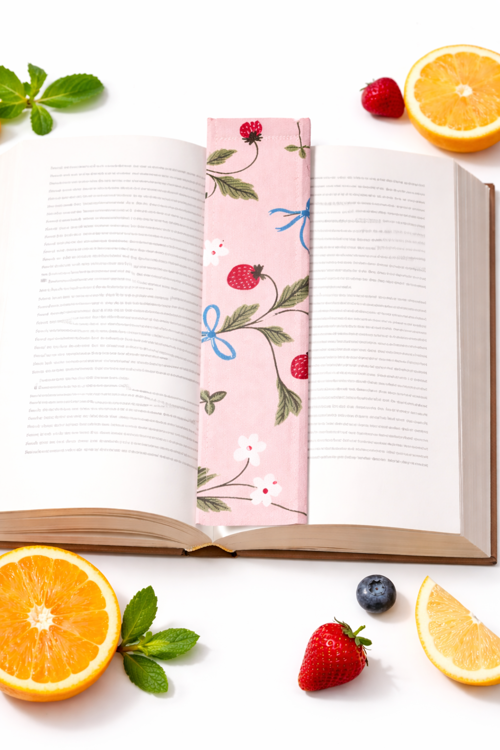 Orchard Simple Bookmark Collection | Handmade Fabric Bookmarks