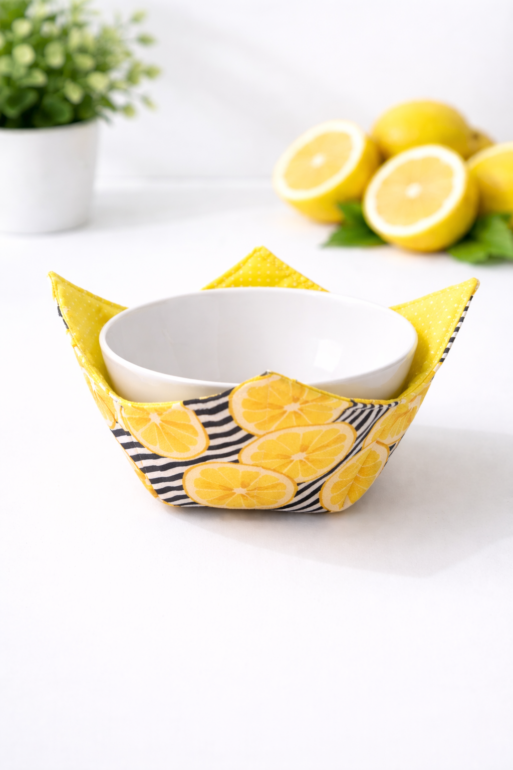 Orchard Bowl Cozies Collection | Handmade Quilted Bowl Cozies