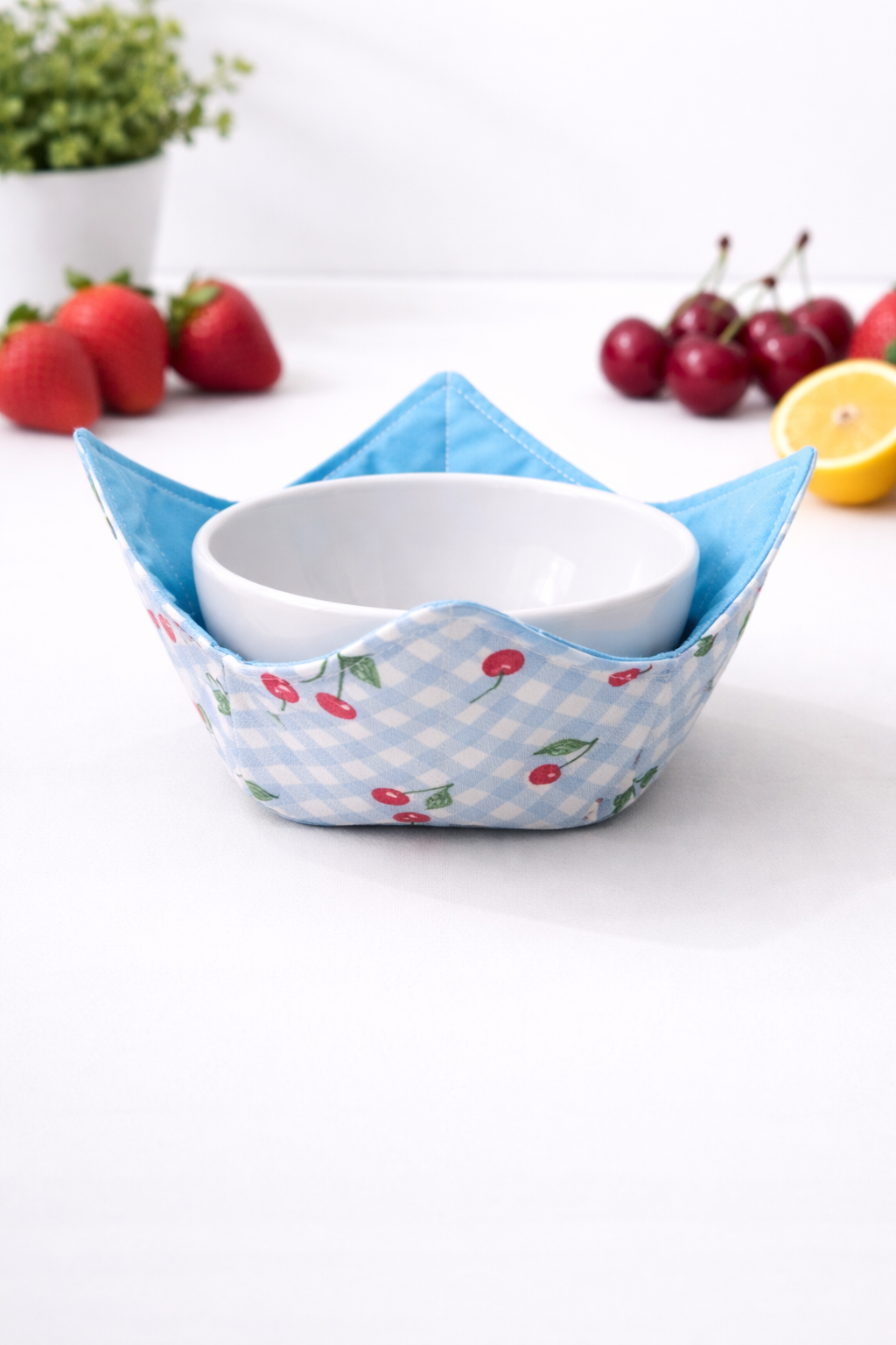 Orchard Bowl Cozies Collection | Handmade Quilted Bowl Cozies